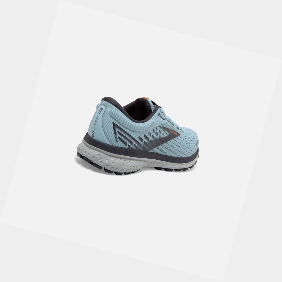 Scarpe Running Strada Donna Brooks Ghost 13 Blu Chiaro Bianche | AXZQVH-209