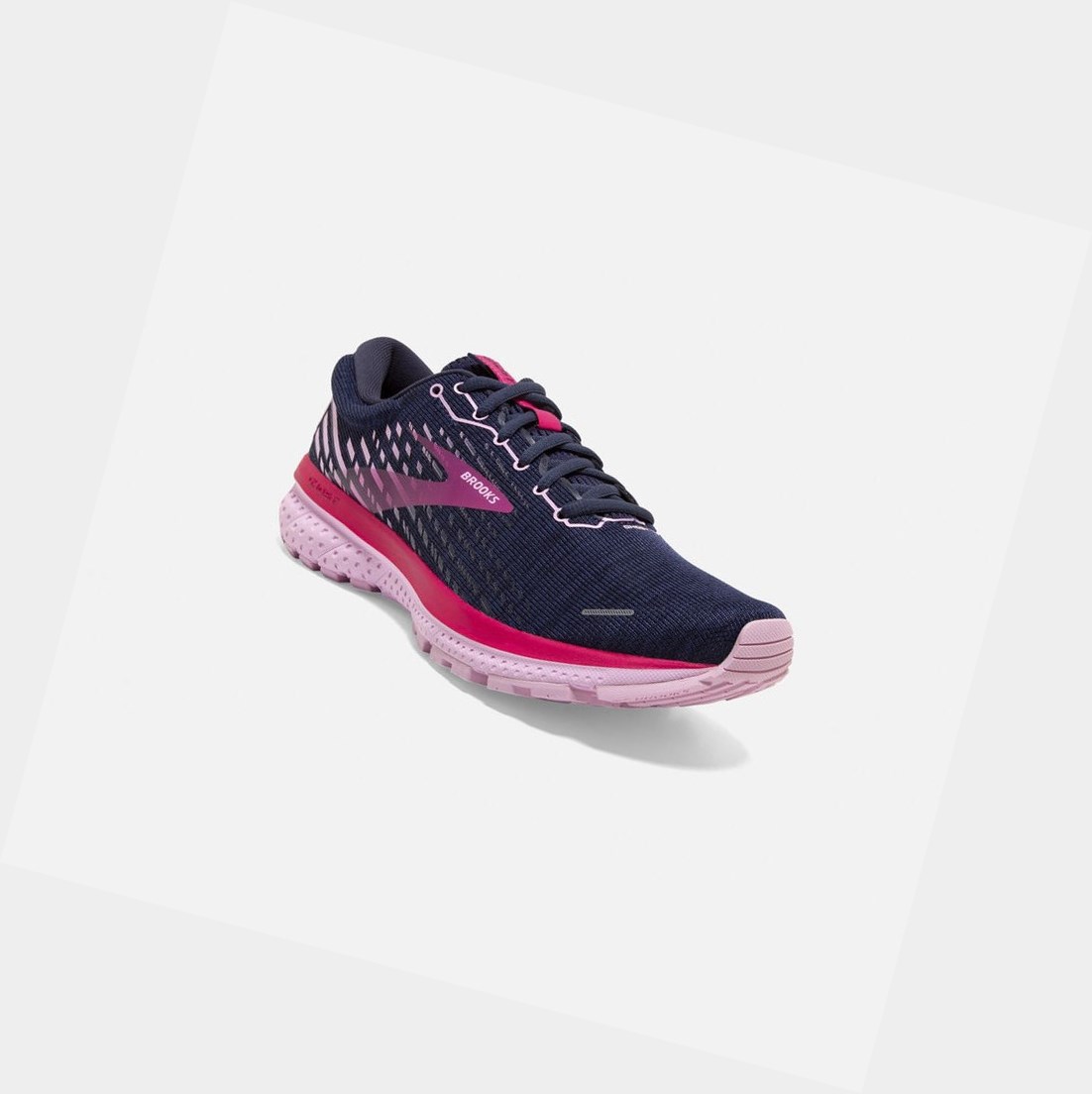 Scarpe Running Strada Donna Brooks Ghost 13 Peacoat / Lilac / Raspberry | HEYOFM-236