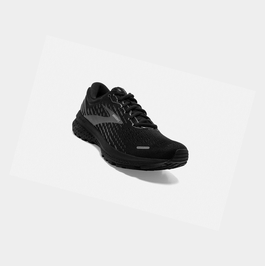 Scarpe Running Strada Donna Brooks Ghost 13 Nere Nere | KRSWED-543