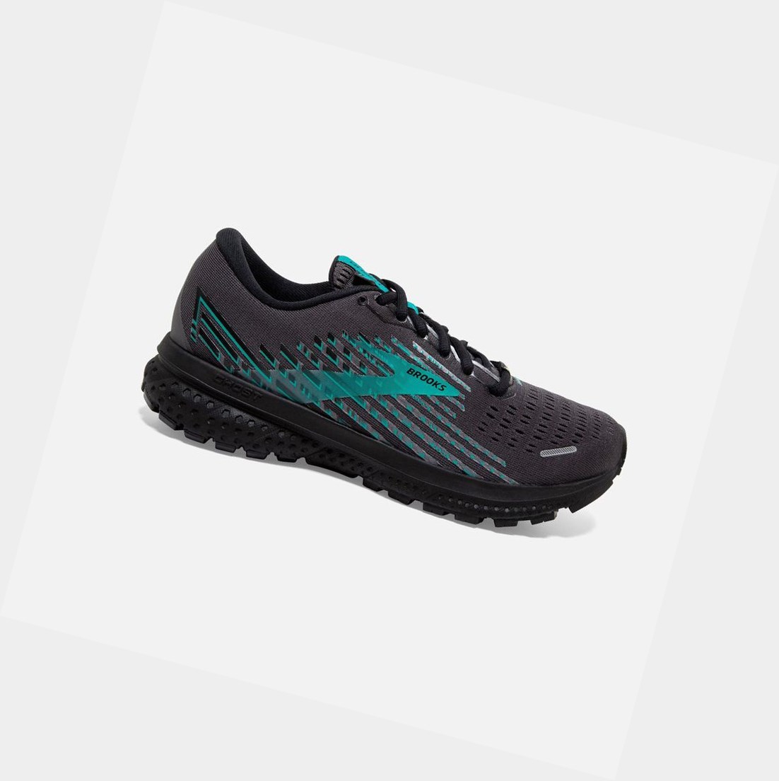 Scarpe Running Strada Donna Brooks Ghost 13 GTX Nere Nere Corallo | KXYTFM-301