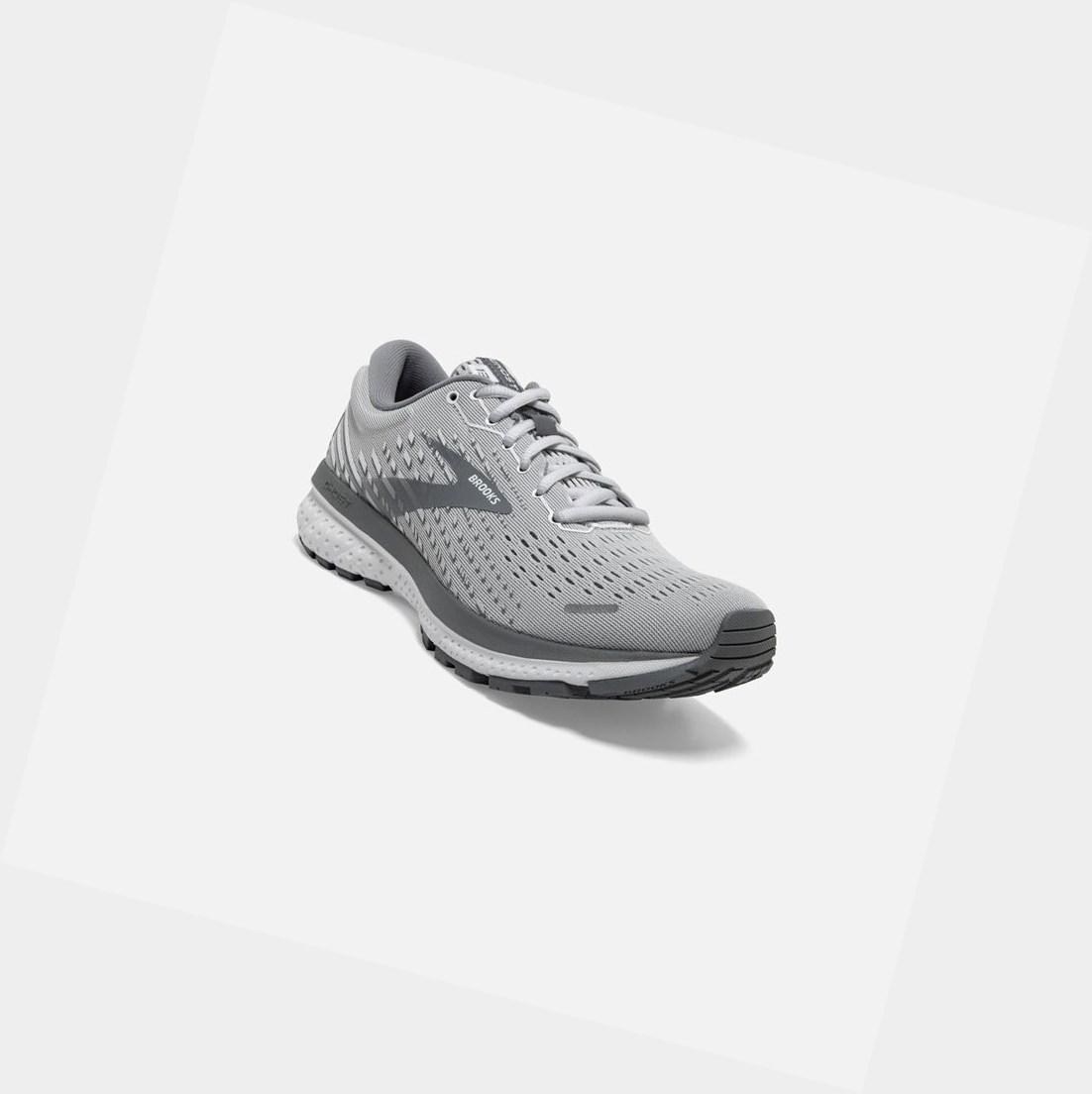 Scarpe Running Strada Donna Brooks Ghost 13 Bianche | NXBZOI-825