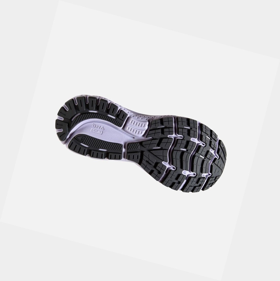 Scarpe Running Strada Donna Brooks Ghost 13 Grigie Viola | OWEARS-251