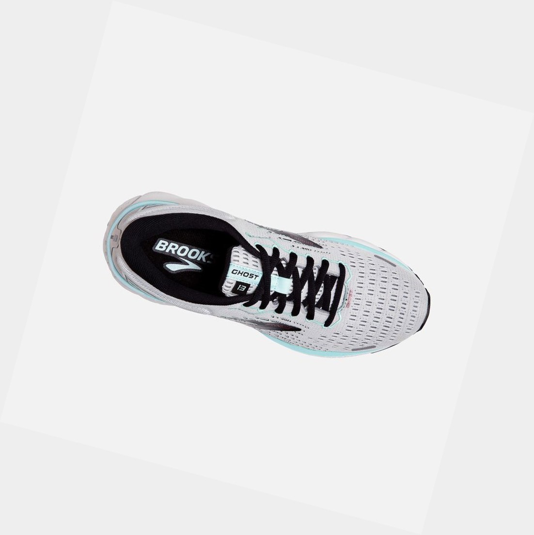 Scarpe Running Strada Donna Brooks Ghost 13 Grigie Nere | UJSQCW-185