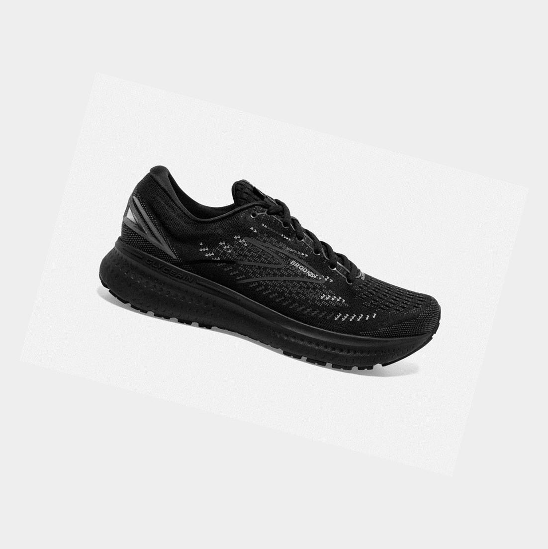 Scarpe Running Strada Donna Brooks Glycerin 19 Nere | BXGVKU-769