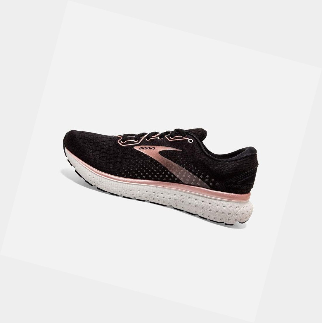 Scarpe Running Strada Donna Brooks Glycerin 18 Nere Rosa Oro Grigie | DFTMLN-372