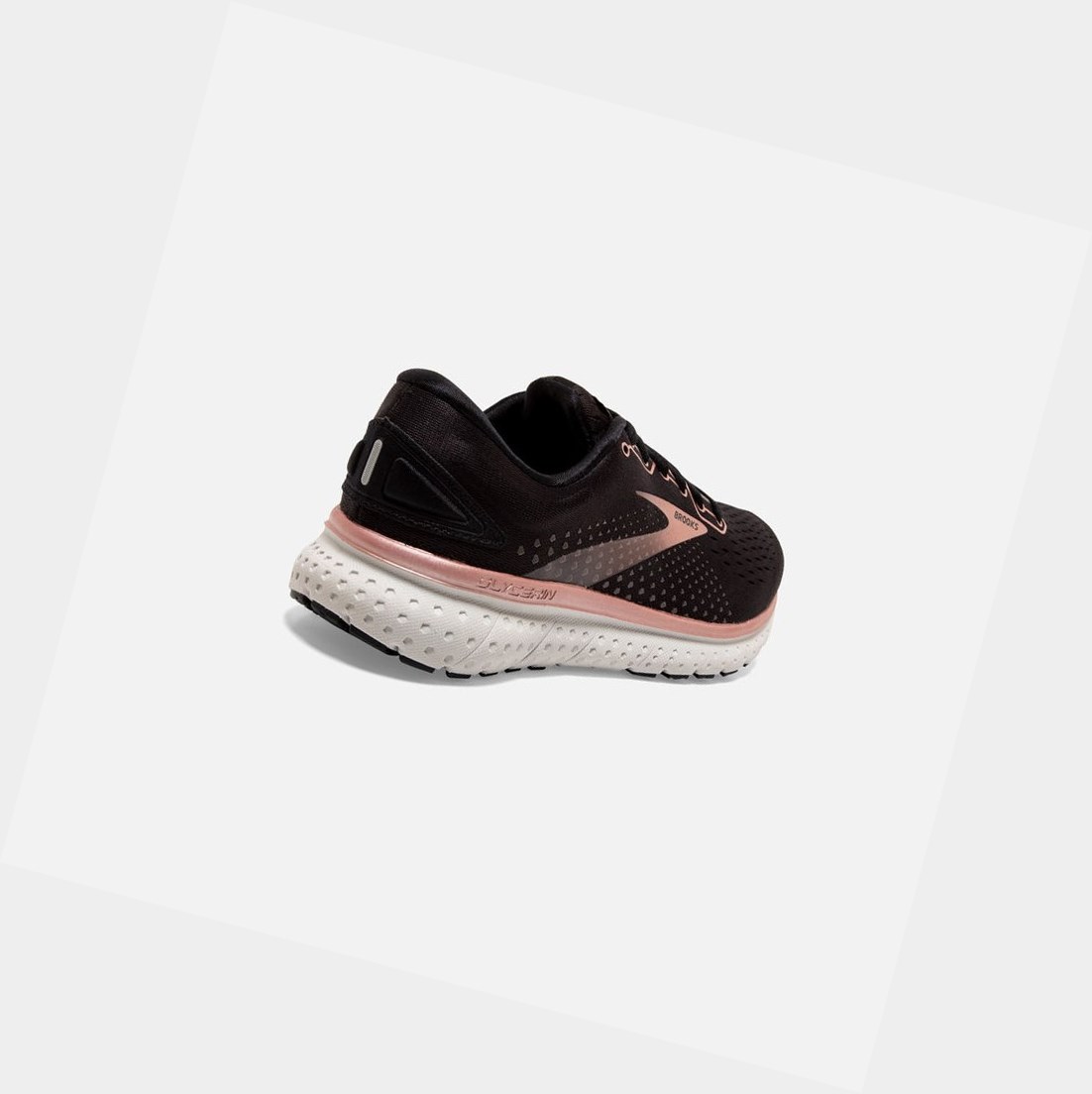 Scarpe Running Strada Donna Brooks Glycerin 18 Nere Rosa Oro Grigie | DFTMLN-372