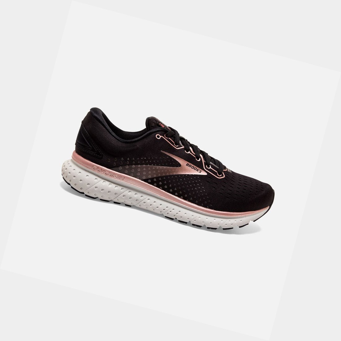 Scarpe Running Strada Donna Brooks Glycerin 18 Nere Rosa Oro Grigie | DFTMLN-372