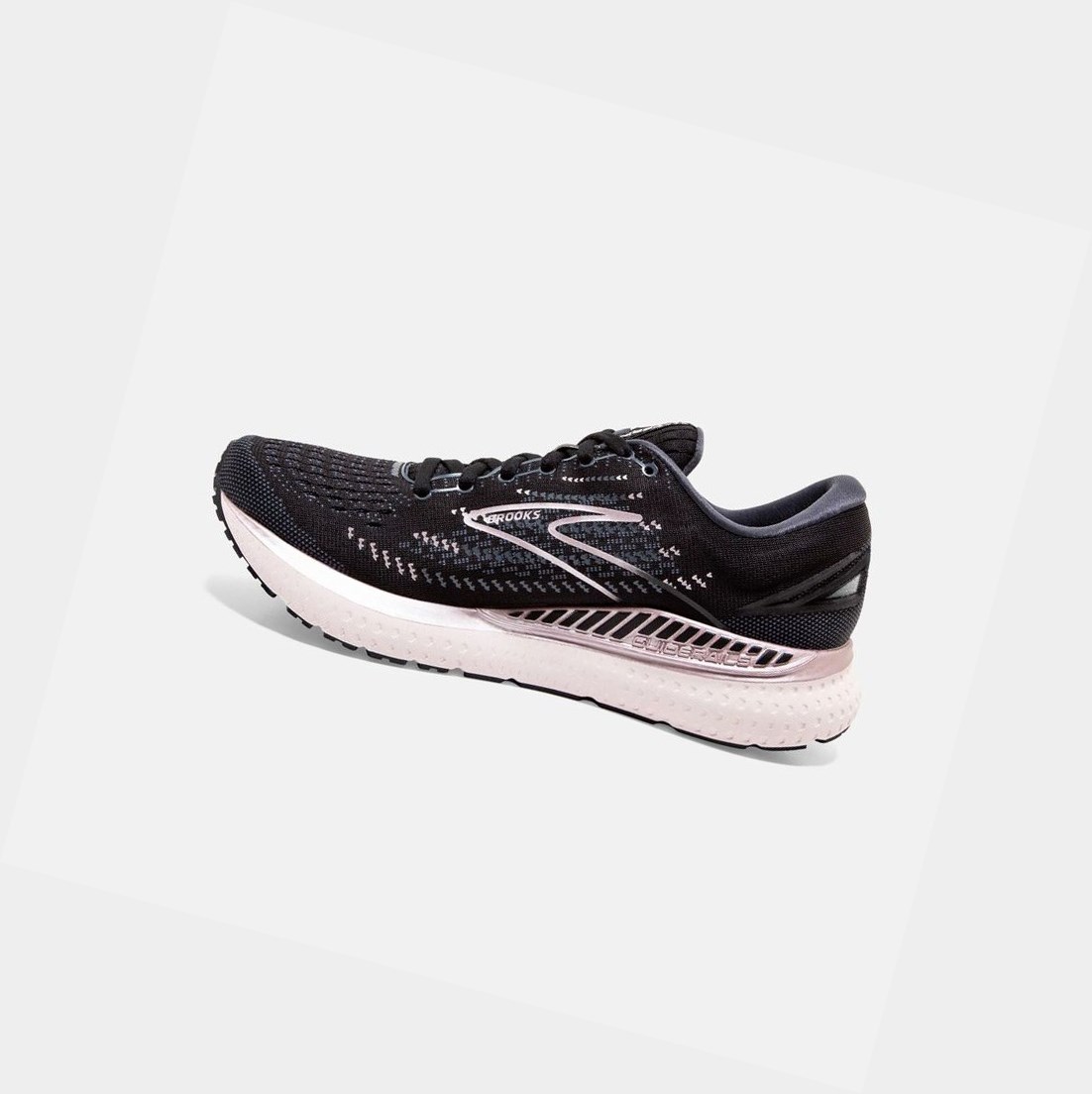 Scarpe Running Strada Donna Brooks Glycerin GTS 19 Nere | KSUITZ-809