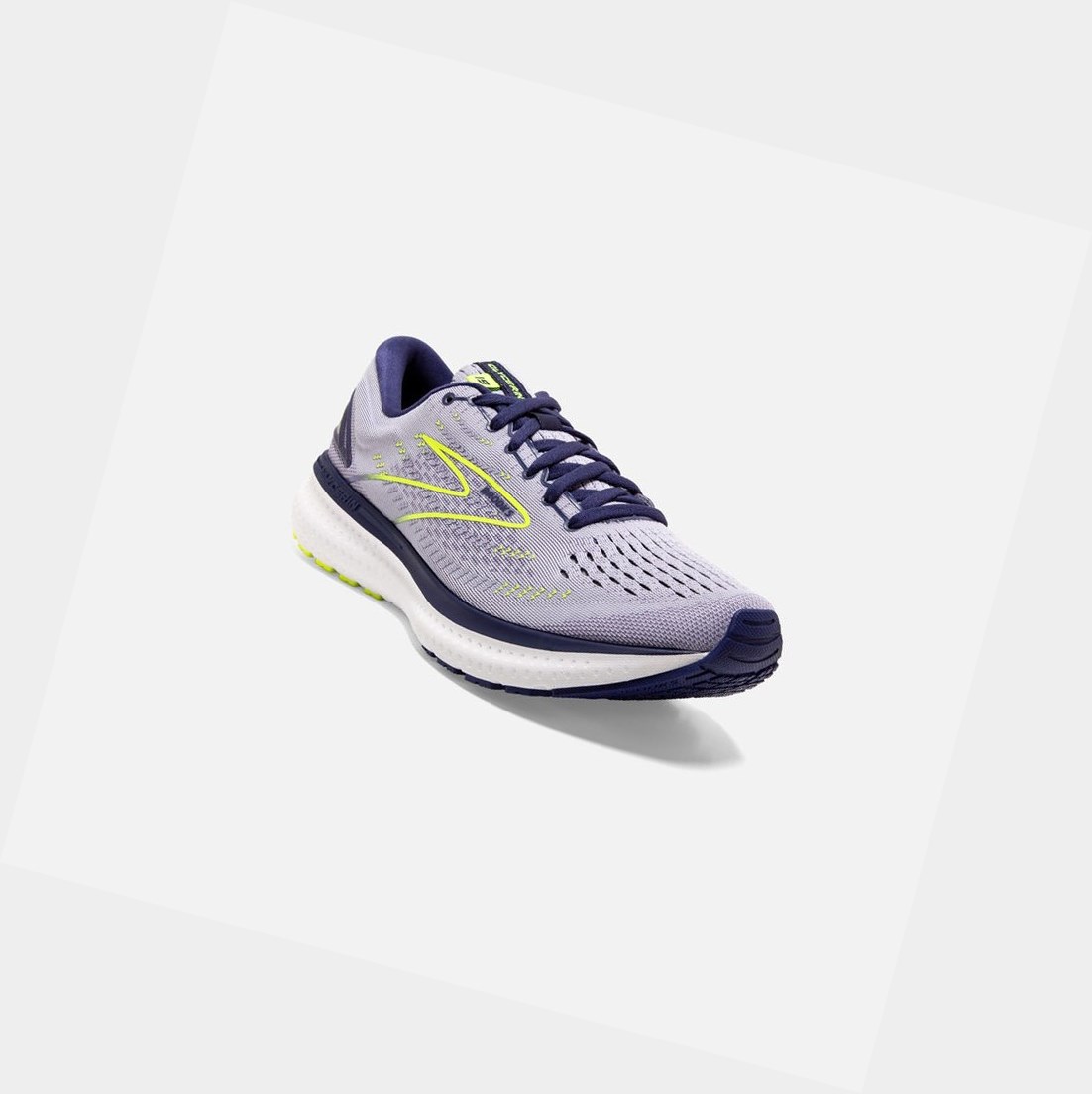 Scarpe Running Strada Donna Brooks Glycerin 19 Lavanda Blu | ORLZBC-716