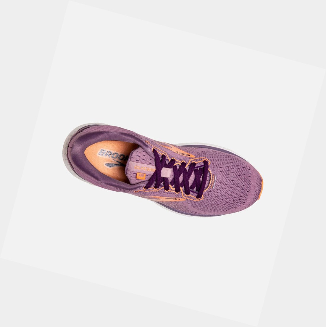 Scarpe Running Strada Donna Brooks Glycerin 18 Valerian / Jewel / Cantaloupe | WPNBJL-412