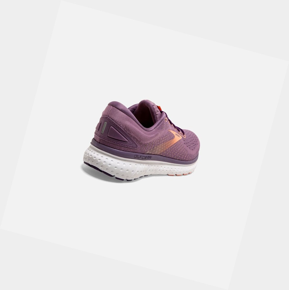 Scarpe Running Strada Donna Brooks Glycerin 18 Valerian / Jewel / Cantaloupe | WPNBJL-412