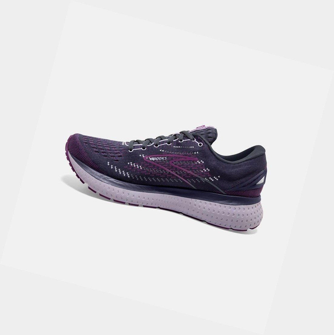 Scarpe Running Strada Donna Brooks Glycerin 19 Lavanda | YGQMLB-637