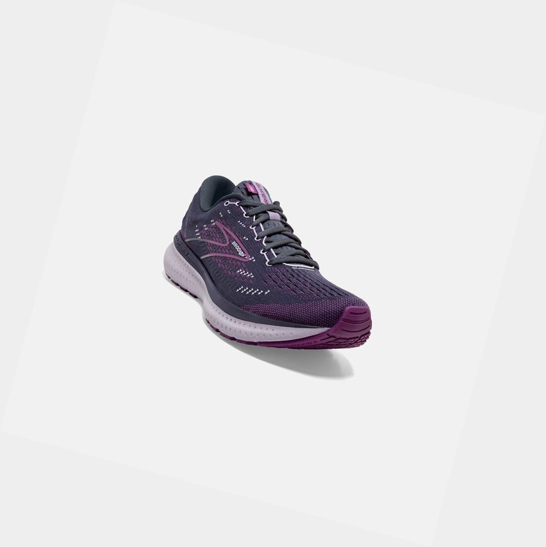 Scarpe Running Strada Donna Brooks Glycerin 19 Lavanda | YGQMLB-637