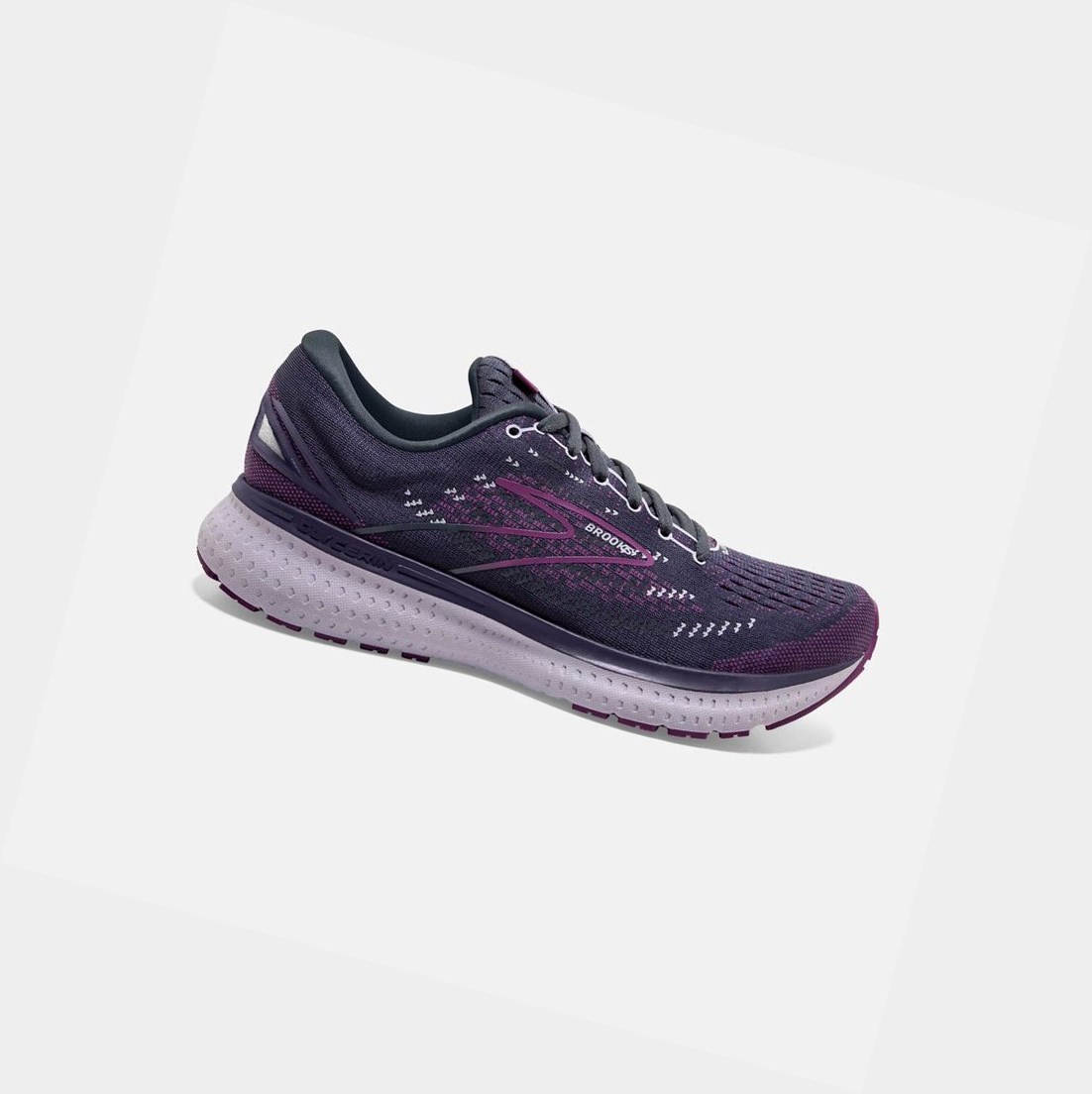 Scarpe Running Strada Donna Brooks Glycerin 19 Lavanda | YGQMLB-637