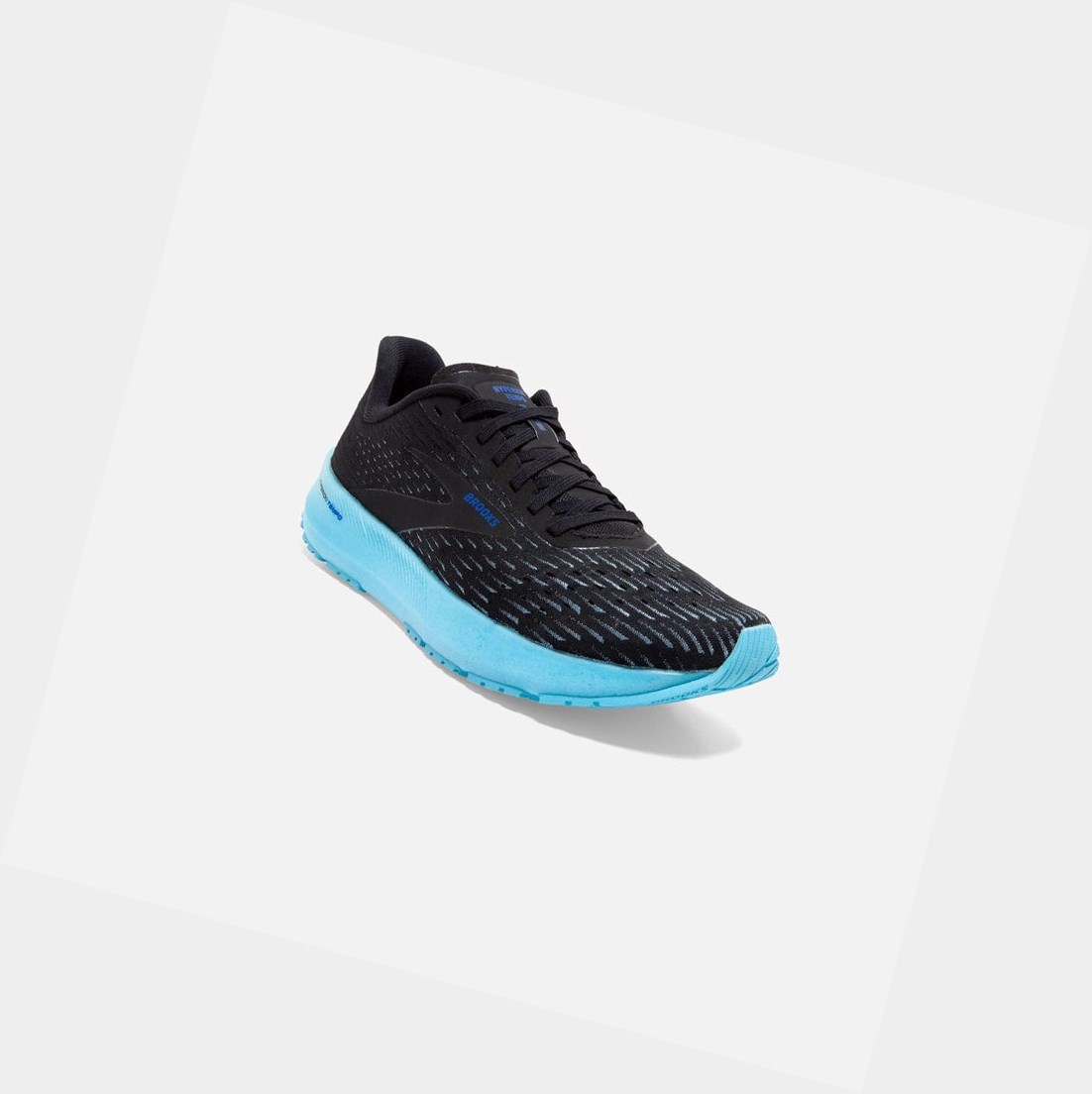 Scarpe Running Strada Donna Brooks Hyperion Tempo Nere Blu | GDPVZT-580