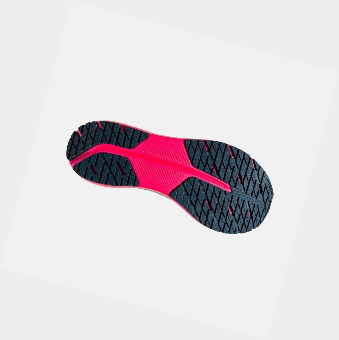 Scarpe Running Strada Donna Brooks Hyperion Tempo Blu Marino Rosa | XKOPVC-319