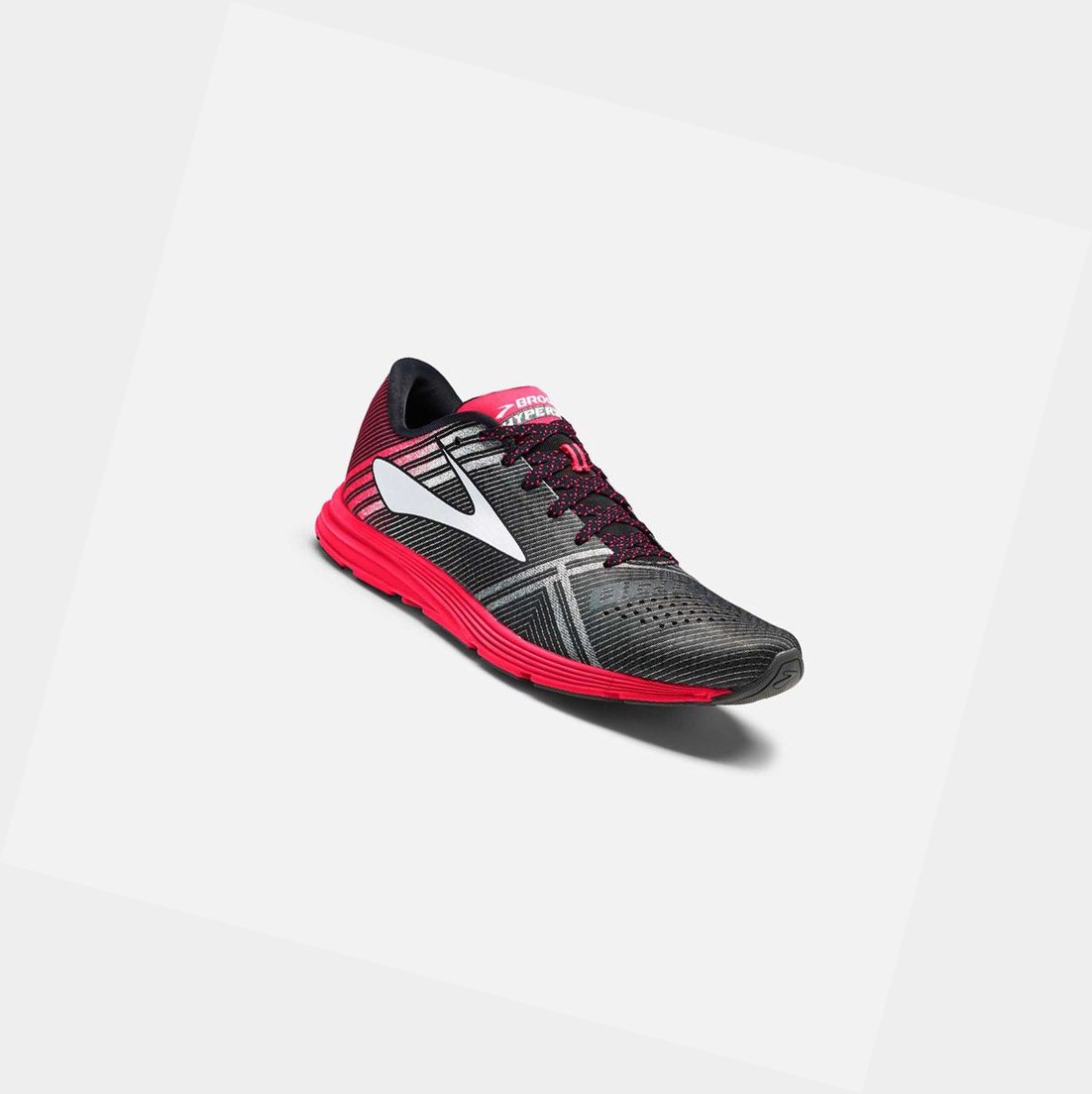 Scarpe Running Strada Donna Brooks Hyperion Nere Rosa | XLWUTS-925