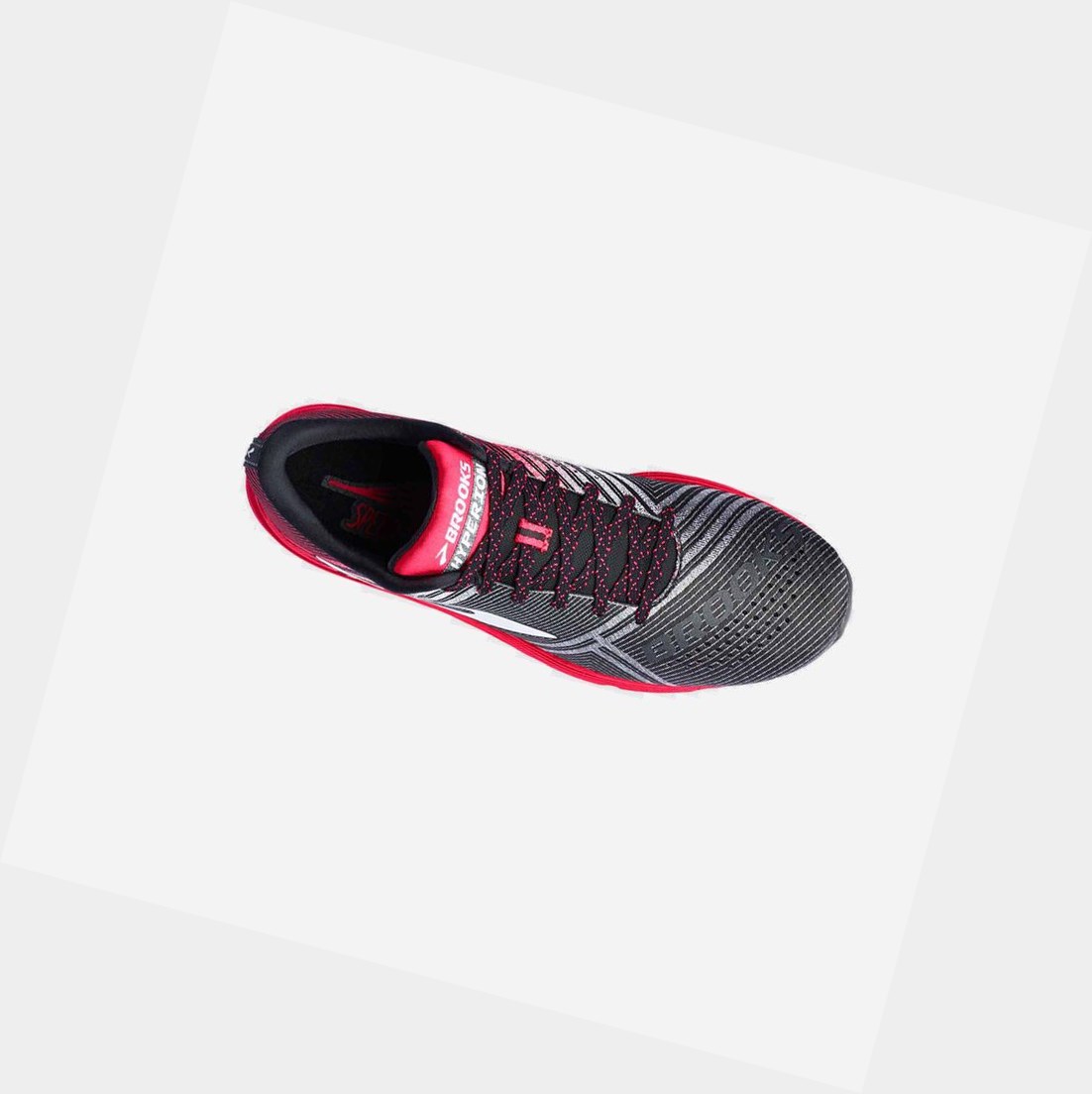 Scarpe Running Strada Donna Brooks Hyperion Nere Rosa | XLWUTS-925