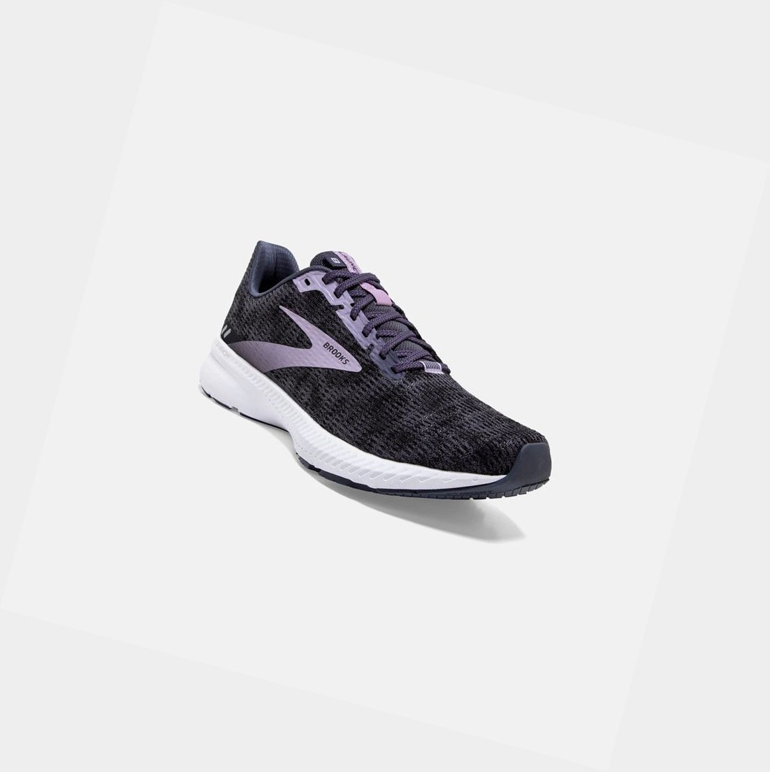 Scarpe Running Strada Donna Brooks Launch 8 Nere | AZCFKR-287