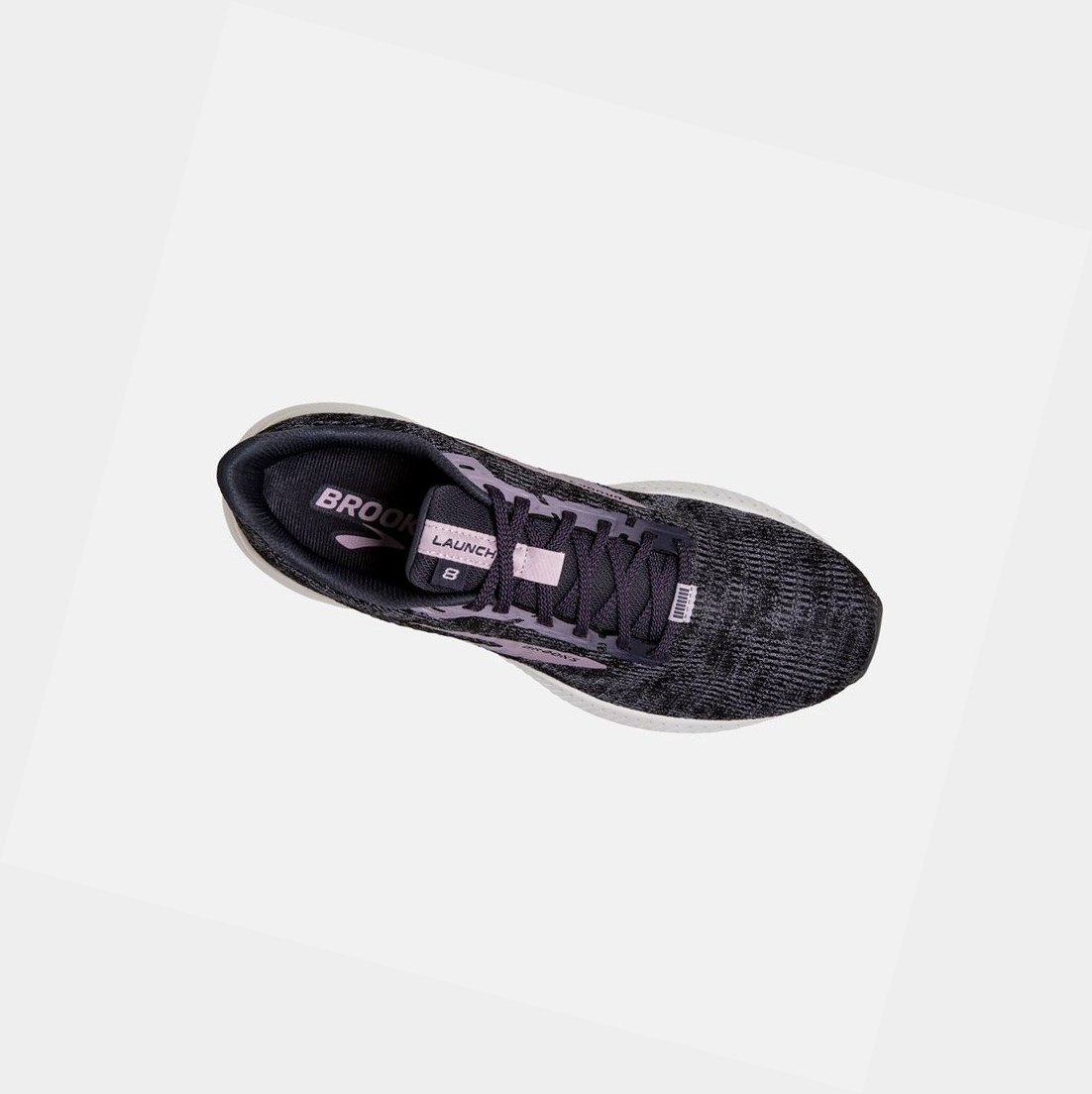 Scarpe Running Strada Donna Brooks Launch 8 Nere | AZCFKR-287