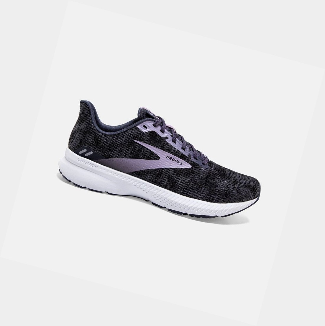 Scarpe Running Strada Donna Brooks Launch 8 Nere | AZCFKR-287
