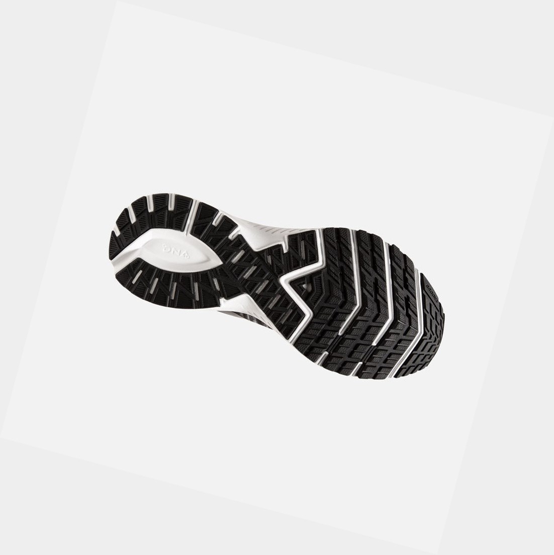 Scarpe Running Strada Donna Brooks Launch 7 Nere Grigie Bianche | DBIKQH-201