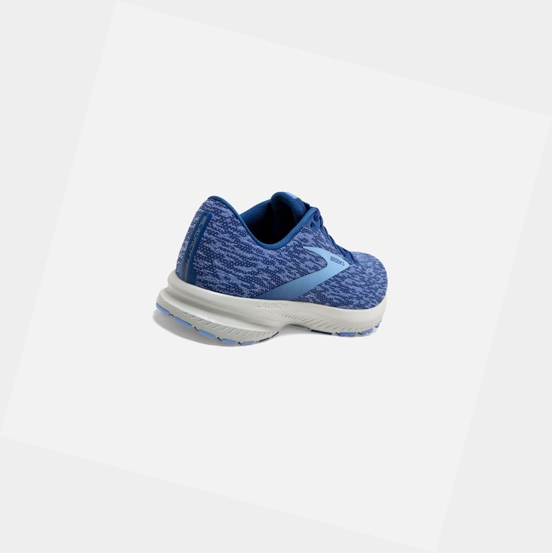 Scarpe Running Strada Donna Brooks Launch 7 Blu Blu | DETHNA-913