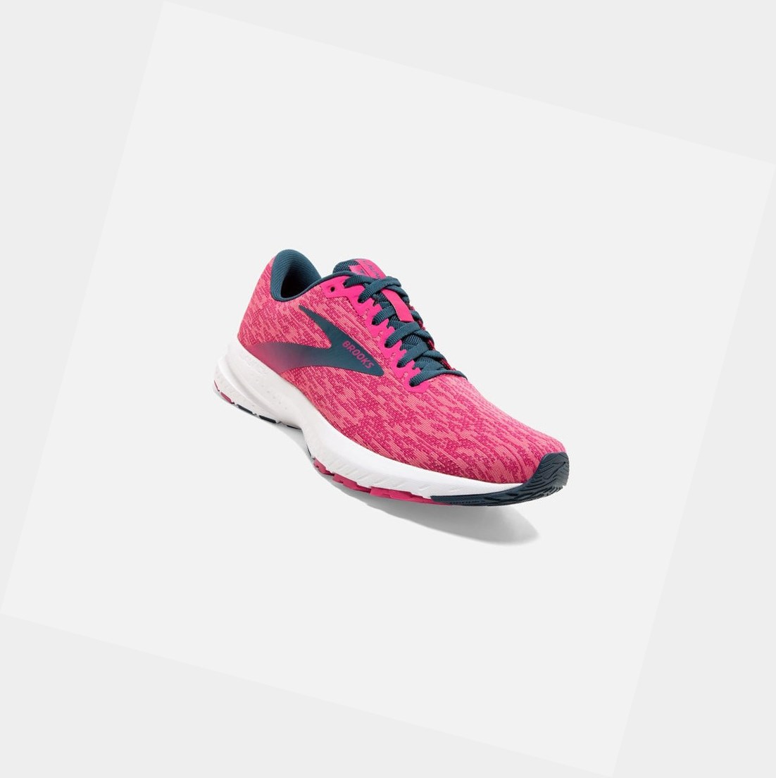 Scarpe Running Strada Donna Brooks Launch 7 Rosa | DISTGJ-072