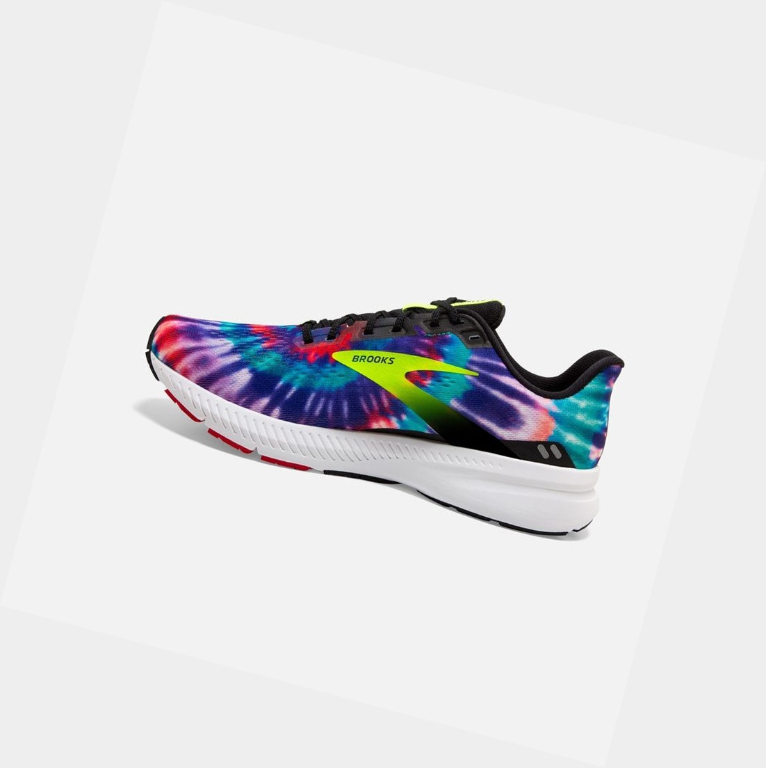 Scarpe Running Strada Donna Brooks Launch 8 Nere Rosse | FHBAWY-029