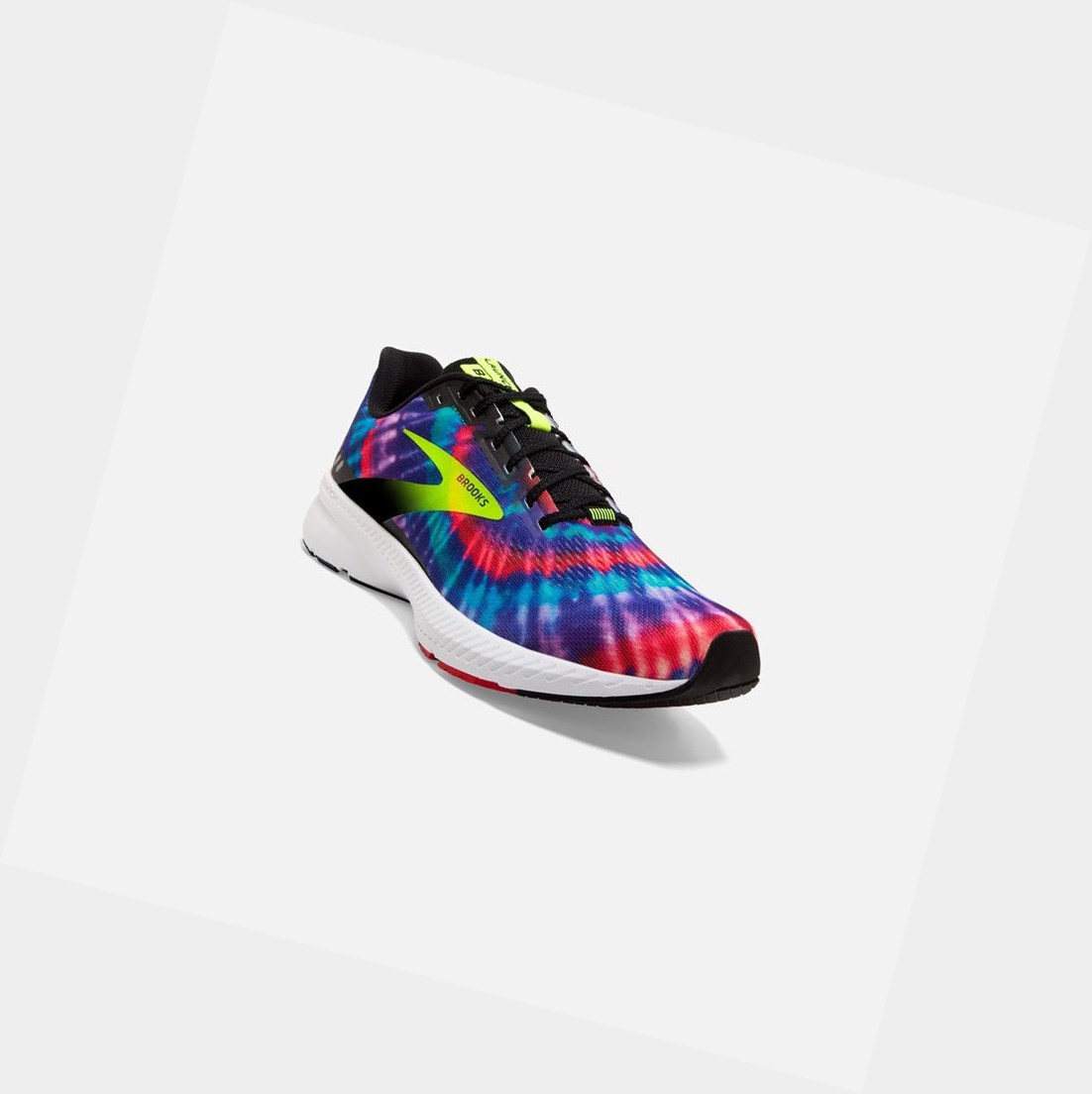 Scarpe Running Strada Donna Brooks Launch 8 Nere Rosse | FHBAWY-029