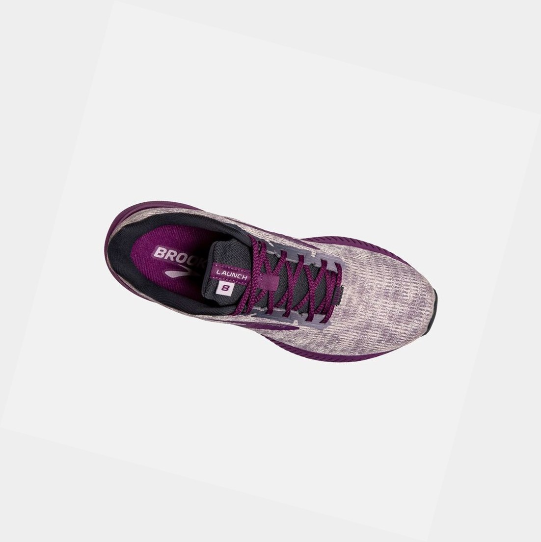 Scarpe Running Strada Donna Brooks Launch 8 Iris / Ombre / Violet | MWJRAS-308