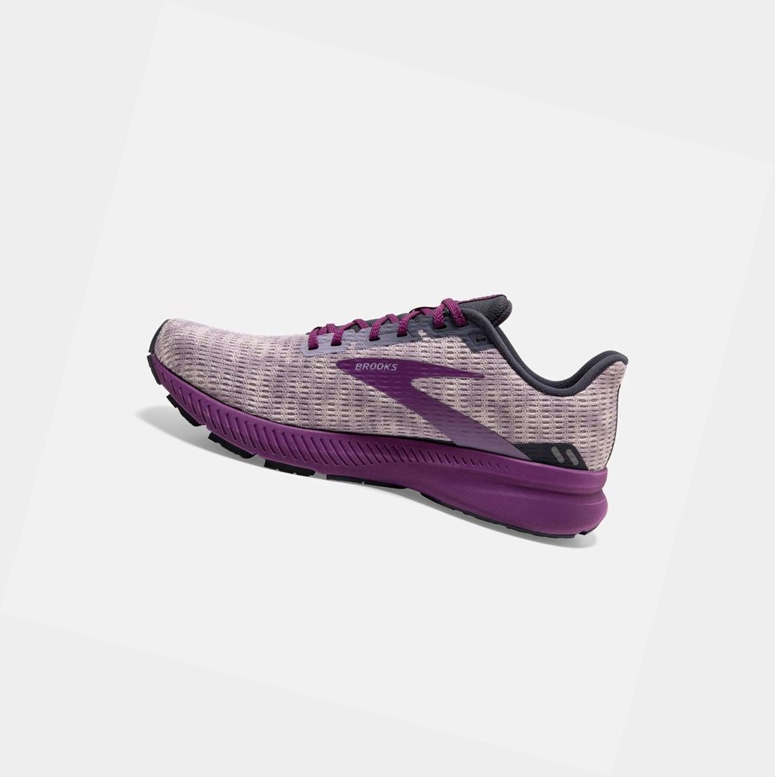 Scarpe Running Strada Donna Brooks Launch 8 Iris / Ombre / Violet | MWJRAS-308
