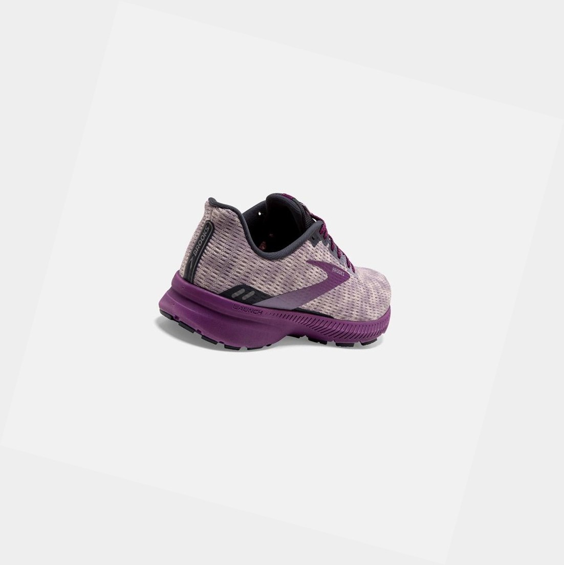 Scarpe Running Strada Donna Brooks Launch 8 Iris / Ombre / Violet | MWJRAS-308