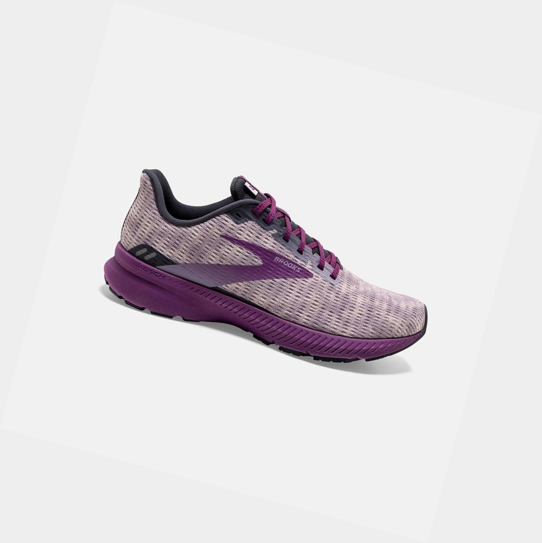 Scarpe Running Strada Donna Brooks Launch 8 Iris / Ombre / Violet | MWJRAS-308