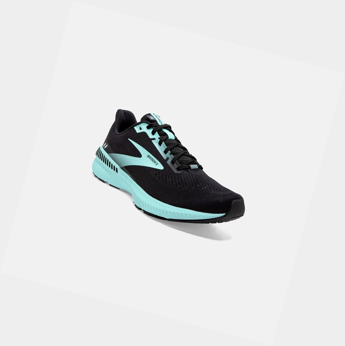 Scarpe Running Strada Donna Brooks Launch GTS 8 Nere Blu | UNFQPM-984
