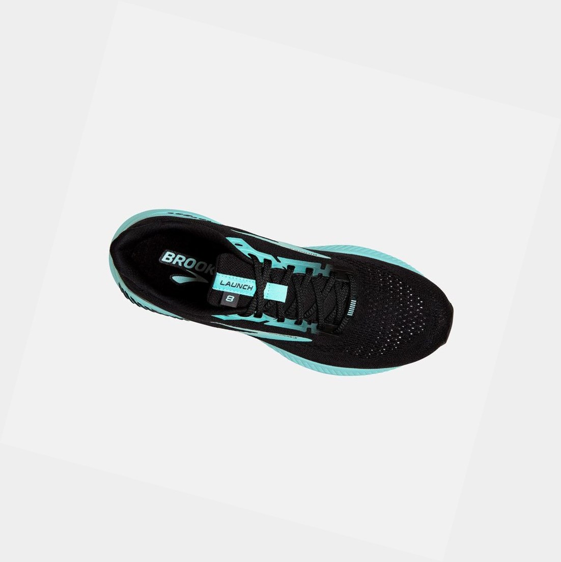 Scarpe Running Strada Donna Brooks Launch GTS 8 Nere Blu | UNFQPM-984