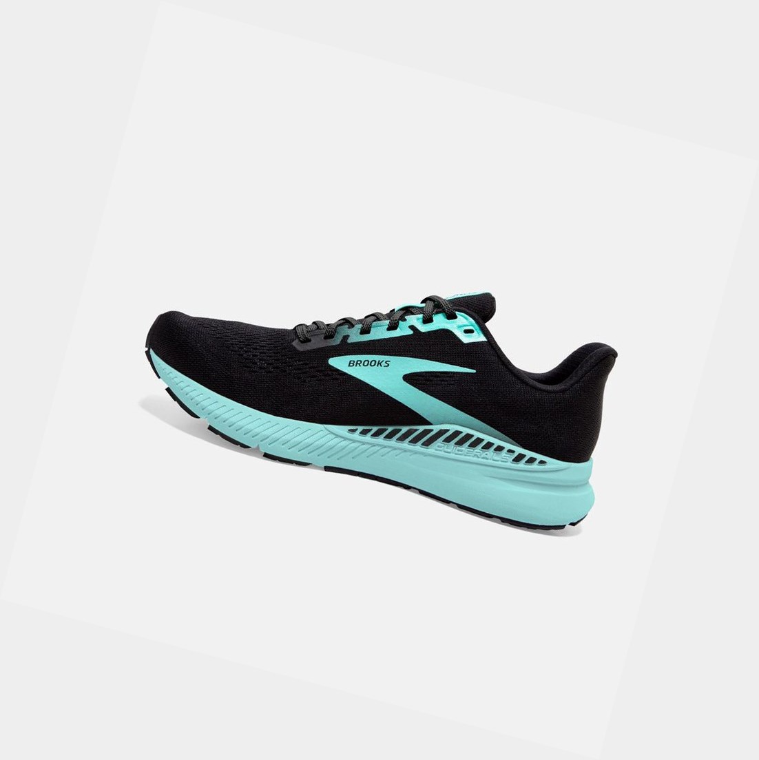 Scarpe Running Strada Donna Brooks Launch GTS 8 Nere Blu | UNFQPM-984