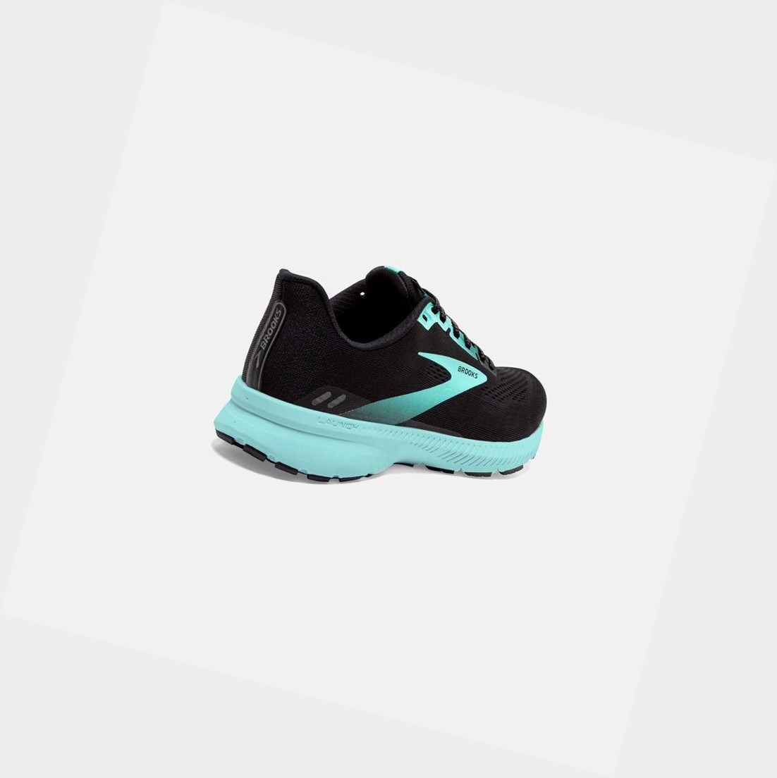 Scarpe Running Strada Donna Brooks Launch 8 Nere Blu | VQPDMJ-047