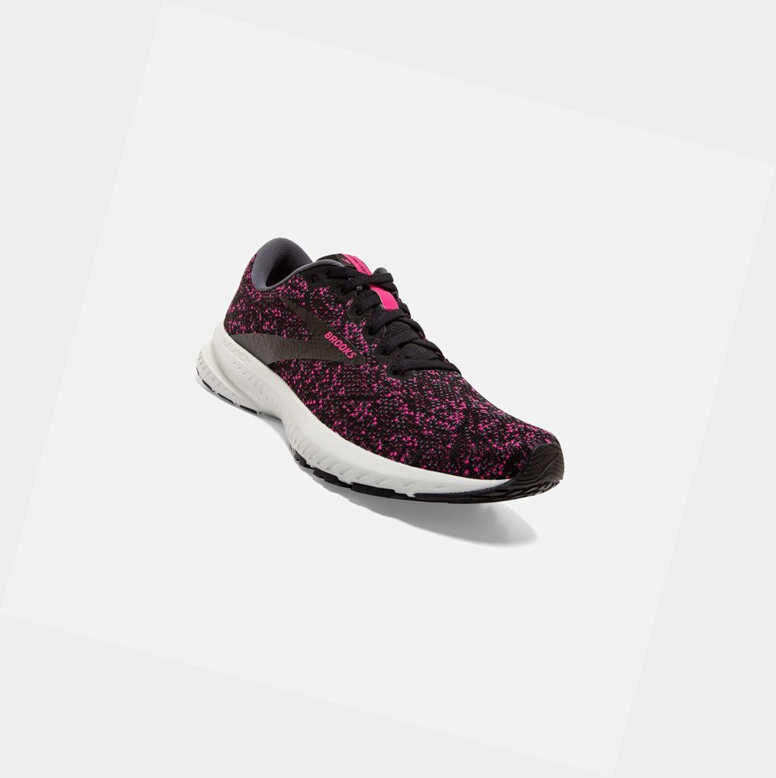Scarpe Running Strada Donna Brooks Launch 7 Nere | VWYFXQ-089