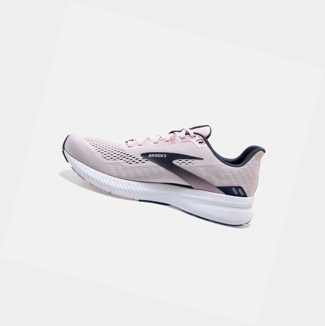 Scarpe Running Strada Donna Brooks Launch 8 Primrose / Ombre / Metallic | WUNBHT-967
