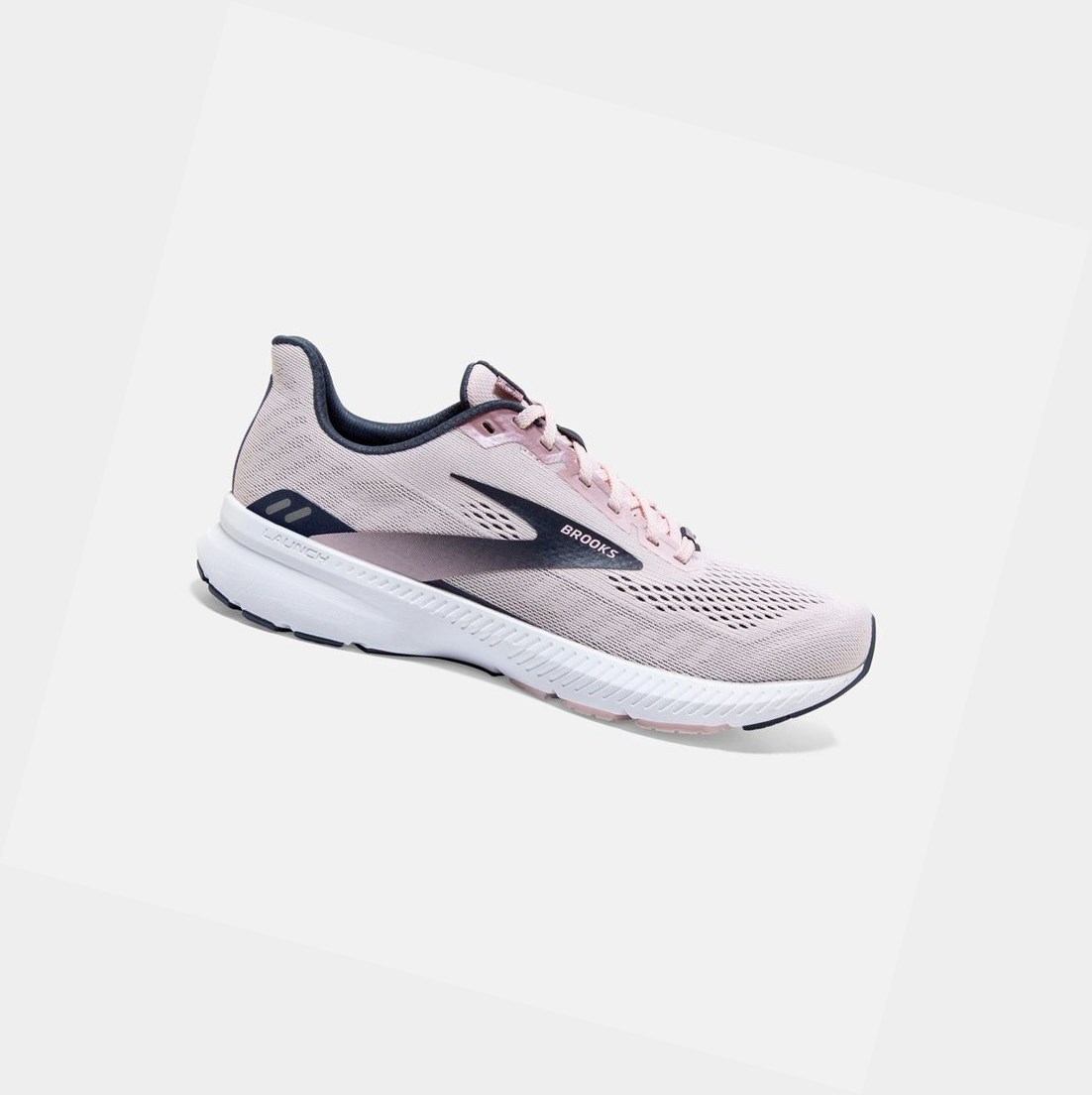 Scarpe Running Strada Donna Brooks Launch 8 Primrose / Ombre / Metallic | WUNBHT-967