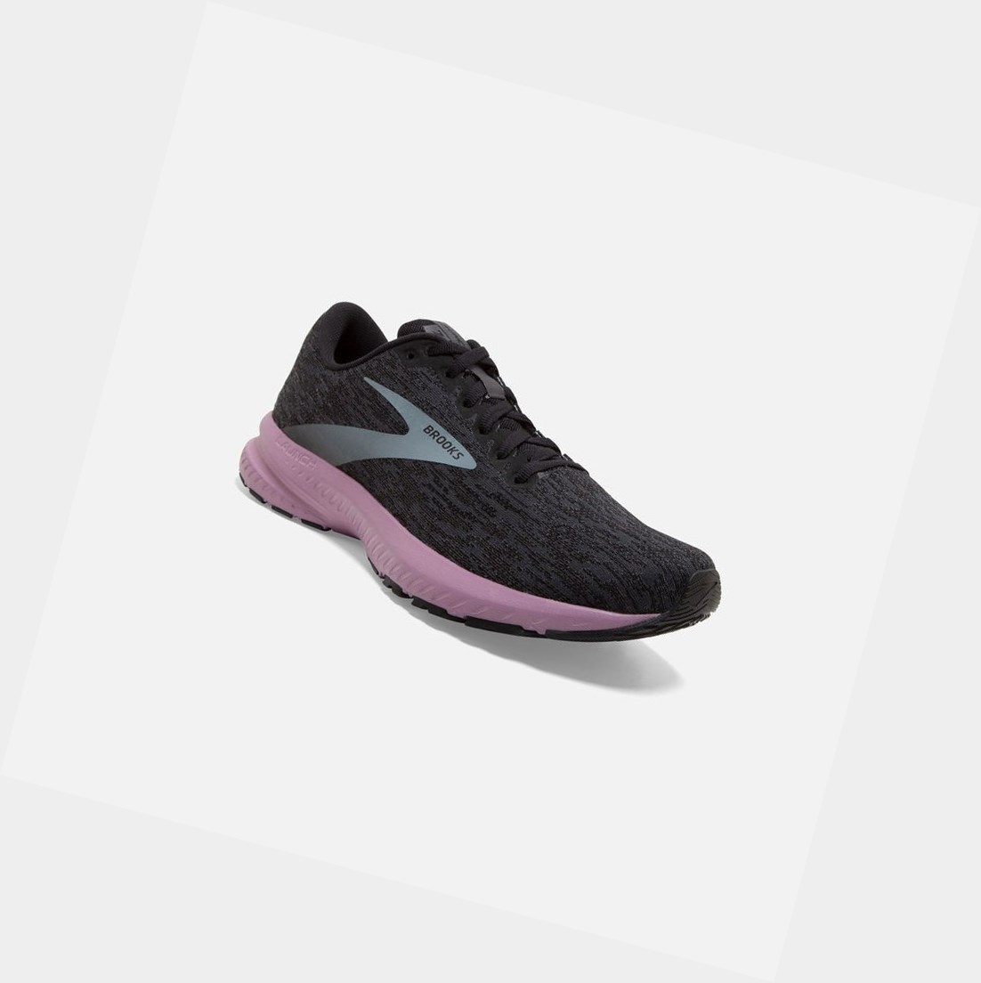 Scarpe Running Strada Donna Brooks Launch 7 Nere | XWJIPM-658