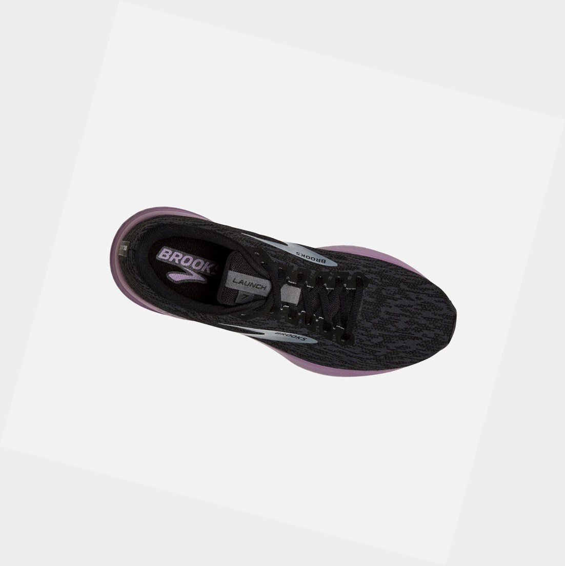 Scarpe Running Strada Donna Brooks Launch 7 Nere | XWJIPM-658