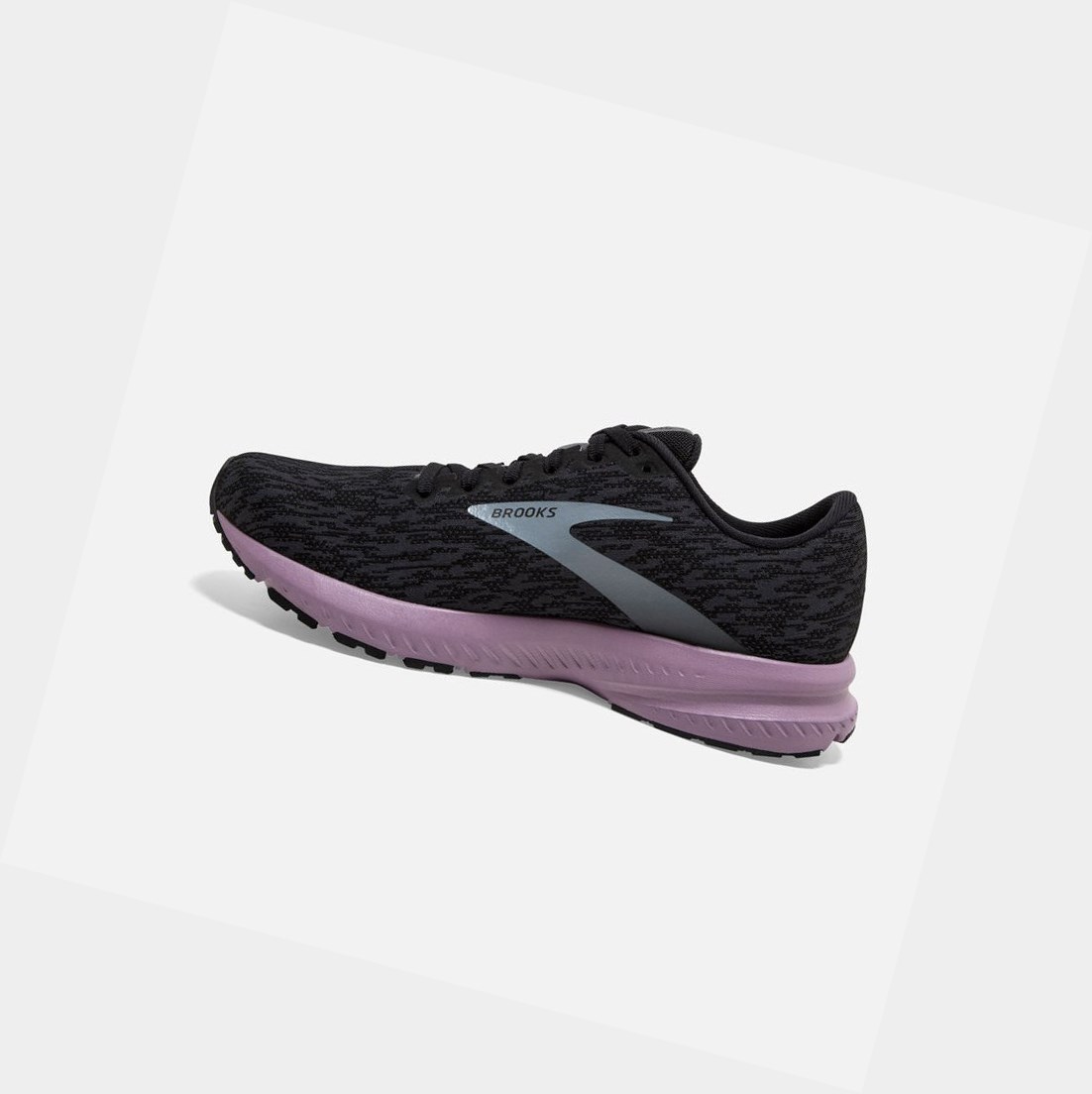 Scarpe Running Strada Donna Brooks Launch 7 Nere | XWJIPM-658