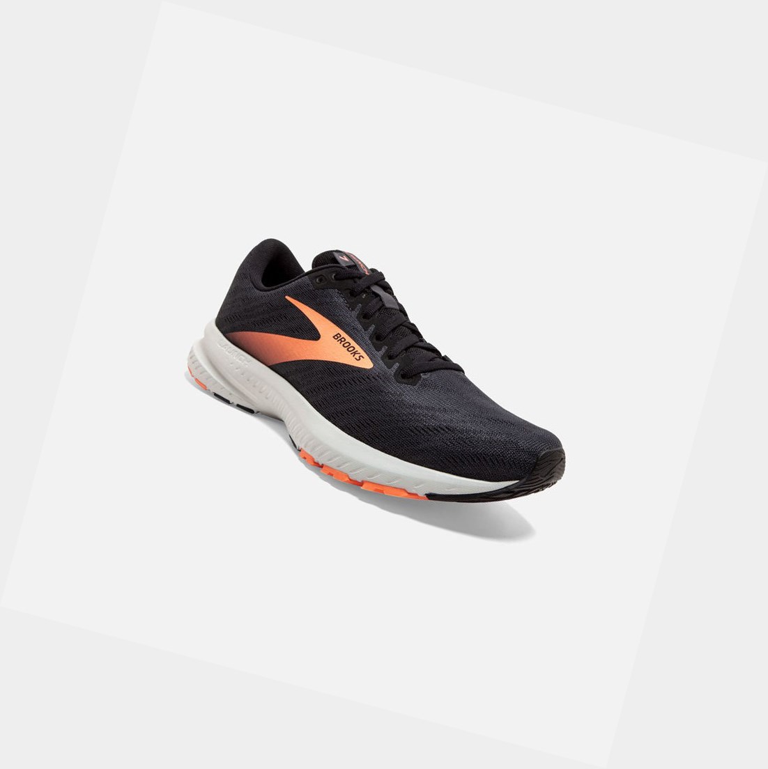 Scarpe Running Strada Donna Brooks Launch 7 Nere | YZRAUV-291