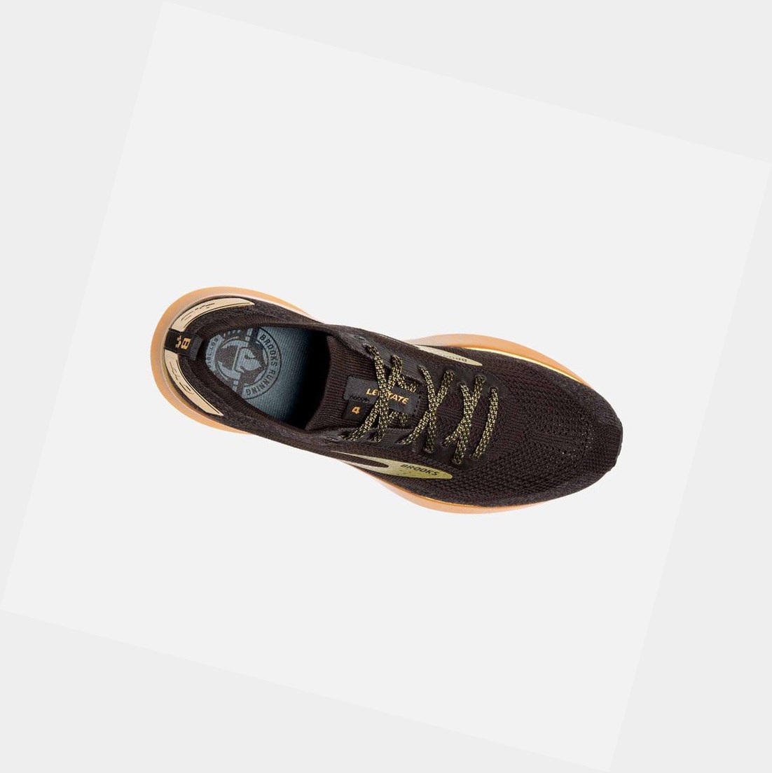 Scarpe Running Strada Donna Brooks Levitate 4 Nere Oro | ILPWJR-518