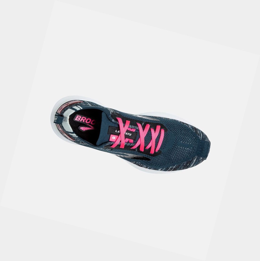 Scarpe Running Strada Donna Brooks Levitate 4 Blu Marino Nere Rosa | JNZOGF-158