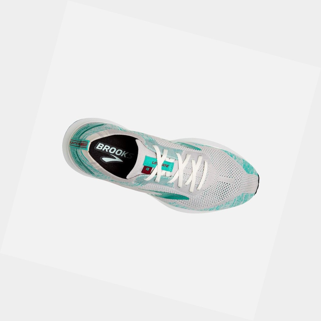 Scarpe Running Strada Donna Brooks Levitate 4 Bianche | LGPYKO-187