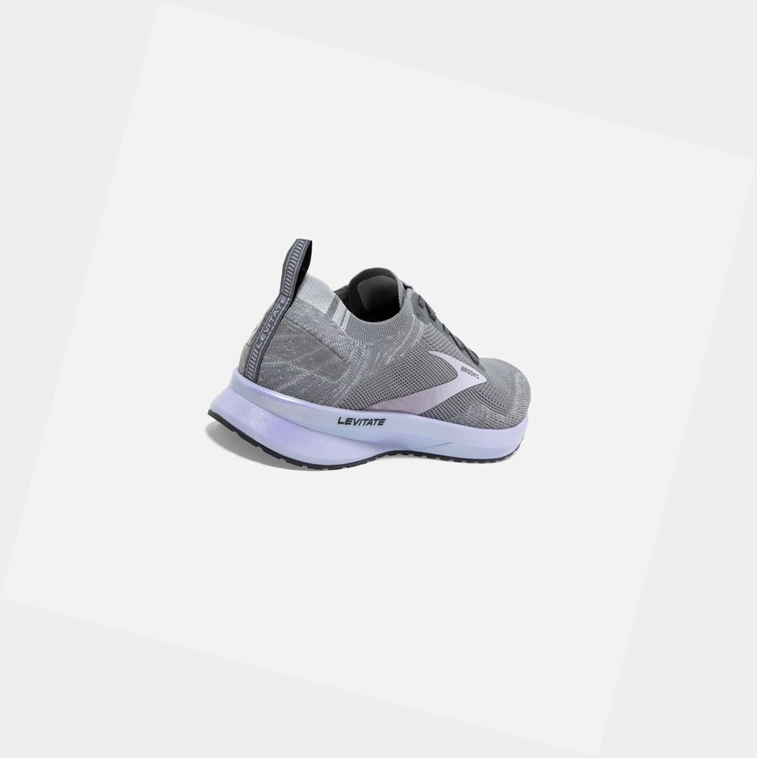 Scarpe Running Strada Donna Brooks Levitate 4 Grigie Viola | NAFRZU-612