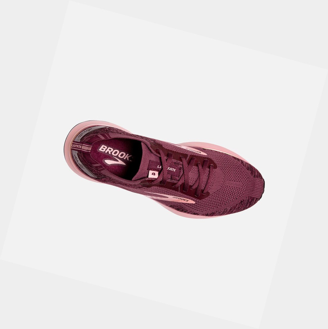 Scarpe Running Strada Donna Brooks Levitate 4 Corallo | XYTVIR-903